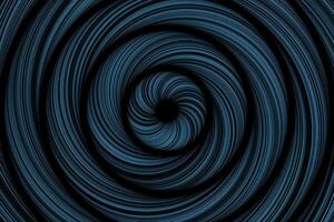 Blue circles abstract rings motion effect background vector