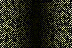 Golden sparkling geometric dots pattern abstract background vector