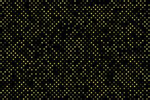 Golden sparkling geometric dots pattern abstract background vector