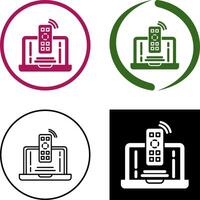 Remote Icon Design vector