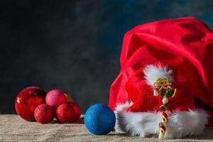 Christmas decoration background photo