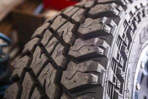 Offroad tire tread photo