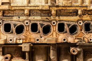 Dirty Intake Manifolds from EGR Effect photo