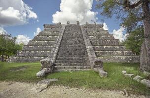 Front view of one pyramid photo