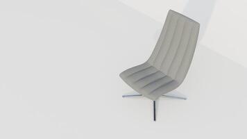 3d rendering lounge chair office photo