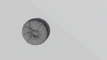 3d rendering round beanbag photo