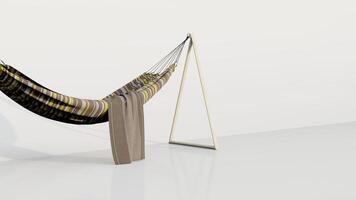3d rendering hammock photo