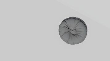 3d rendering round beanbag photo