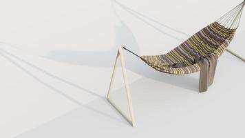 3d rendering hammock photo