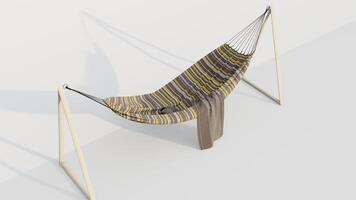 3d rendering hammock photo