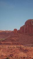 Massive Rock Formation in Nevada Desert video