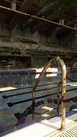 Abandoned Empty Swimming Pool in Large Building video