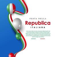 festa della republica antecedentes vector