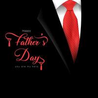 happy father's day for greeting card, cover, cover design vector