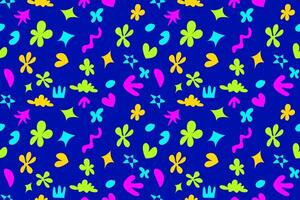 Abstract seamless pattern vector