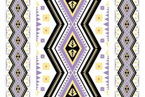 Violet and yellow fabric seamless pattern vector