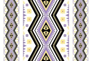 Violet and yellow fabric seamless pattern vector