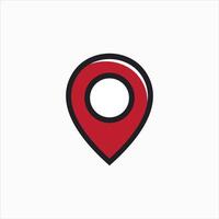 map marker,location pin,map pin icon vector