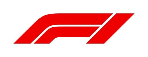 Formula-1 logo, racing vector