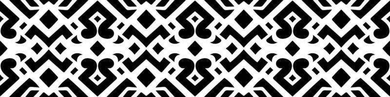 Ethnic border ornament pattern. Geometric oriental seamless pattern. Vintage element illustration. Baroque Floral Aztec tribal. Design for frame, textile, fabric, clothing, carpet, background. vector