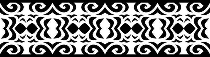 étnico frontera ornamento modelo. geométrico oriental sin costura modelo. Clásico elemento ilustración. barroco floral azteca tribal. diseño para marco, textil, tela, ropa, alfombra, antecedentes. vector