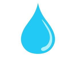 Water Spill Element Background vector