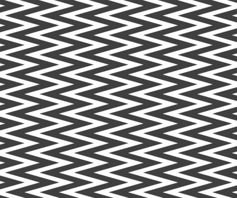 Zig Zag lines pattern. Black wavy line on white background. Abstract wave, illustration