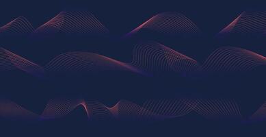 Abstract technology backgrounds by wave lines background. Curve modern pattern vector