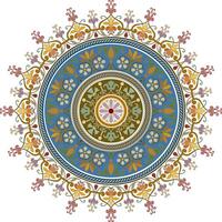 Islamic ornament with traditional art free design vector