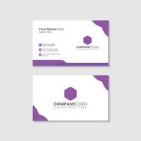 Modern Business Card vector