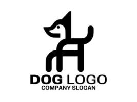 Dog Icon Symbol . Dog Logo Design Template vector