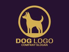 Dog Icon Symbol . Dog Logo Design Template vector