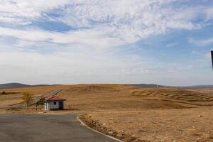 Landscape photos from the nature reserve of Jurilovca commune in Tulcea, Romania