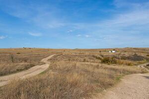 Landscape photos from the nature reserve of Jurilovca commune in Tulcea, Romania