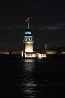 Maidens Tower in Istanbul, Turkiye photo