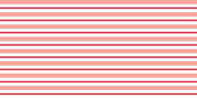 Seamless pattern with horizontal red and pink stripes. Striped background in Christmas style. Texture for candy wrapping paper or for gift vector