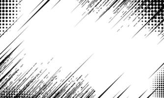 Abstract sharp lines monochrome background vector