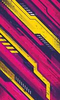 Racing style abstract geometric wallpaper suitable for car wrap design and jersey fabric vector