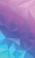 Low poly triangle pattern gradient background vector