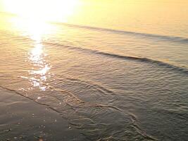 Sunrise on the beach of Sottomarina 10 photo