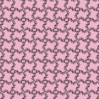 Modern geometric floral shapes pattern design for tiles, wallpaper, wrapping paper, fabric and texture interior background. vector