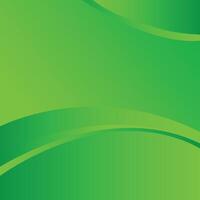 Simple green background. Dynamic wave texture gradient concept. modern wavy background style vector