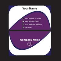 negocio tarjeta diseño único nuevo gratis imprimible para tu empresa o negocio vector