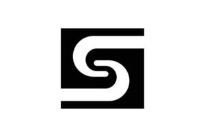 Letter S modern Logo vector