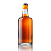 Flasche von Whiskey auf transparent Hintergrund png