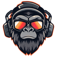 esport macaco logotipo png