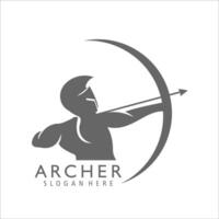 archer logo template illustration design vector