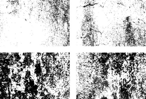 Grunge textures set. Distressed Effect. Grunge Background