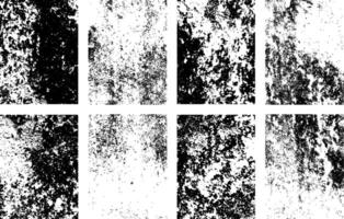 Dust Dots Grunge Texture Set vector