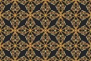 oriental modelo. Clásico antecedentes con Arábica adornos patrón, antecedentes o fondo de pantalla para tu diseño. textil ornamento. ilustración. vector